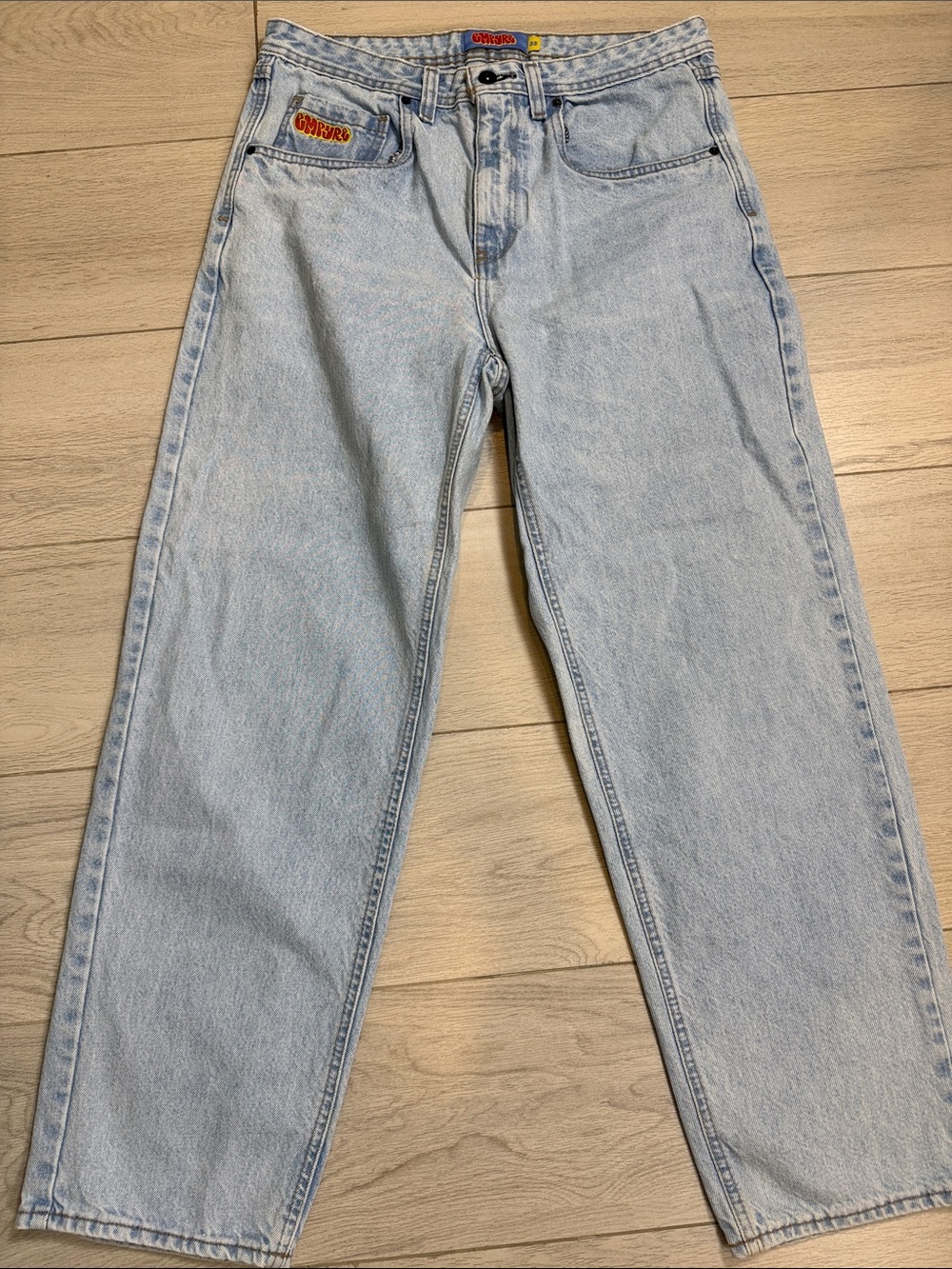 Empyre Light Blue Relaxed Men's Skater Jeans Size 32 EUC 90s Grunge